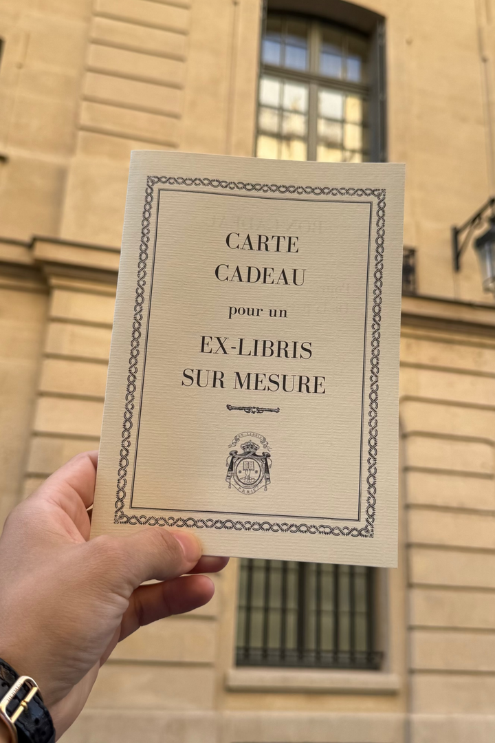 Carte cadeau pour un ex-libris