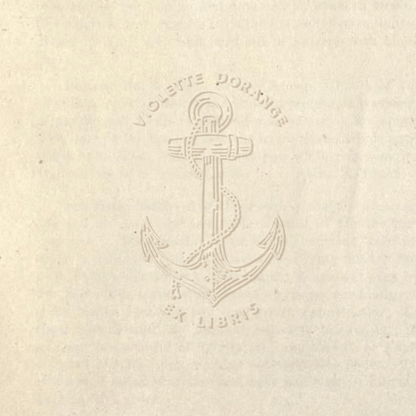 Pince à gaufrer L'Ancre