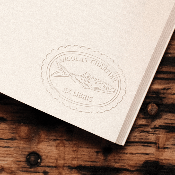 Pince à gaufrer Le Poisson Lettré