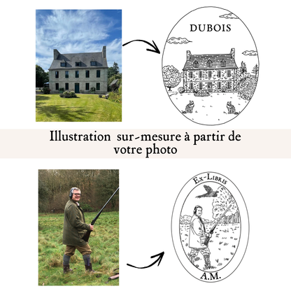 Custom Ex-Libris Stamp
