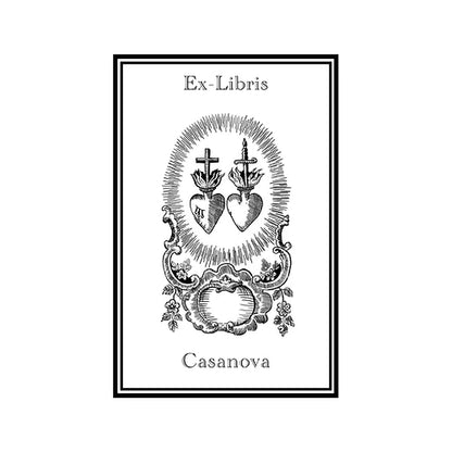Ex-Libris de Giacomo Casanova