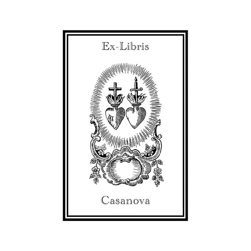 Ex-Libris de Giacomo Casanova
